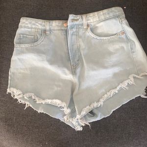Wild fable high rise jean shorts
